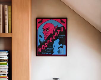 Nosferatu Neon Movie Poster