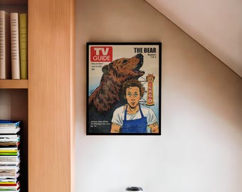 The Bear Vintage TV Guide Poster