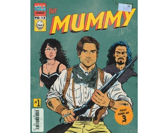 The Mummy Comic Book Poster