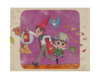 Over the Garden Wall Art Print