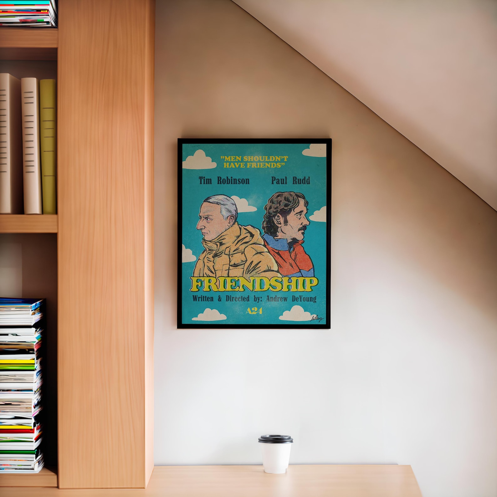 Friendship Vintage Style Movie Poster