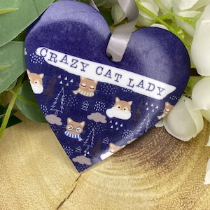 CRAZY CAT LADY Chocolate Bar Cat Lover Gift Cat Mom Gift 