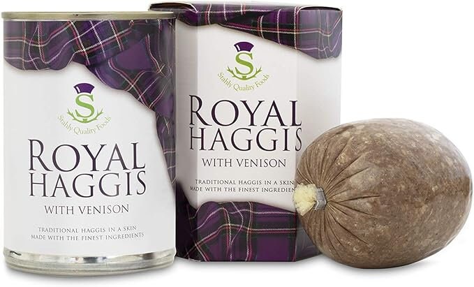 Neu Stahly Quality Foods Royal Haggis mit Wild in einer Schale, in ...