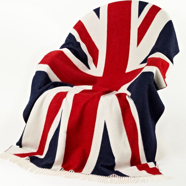 Union Jack Blanket Etsy