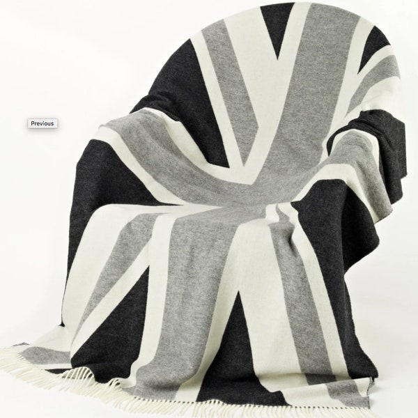 Union Jack Blanket Etsy