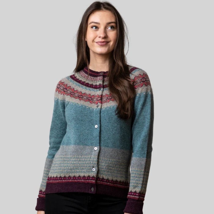 New Arrival Old Rose Alpine Cardigan Merino Wool From Eribe Knitwear ...