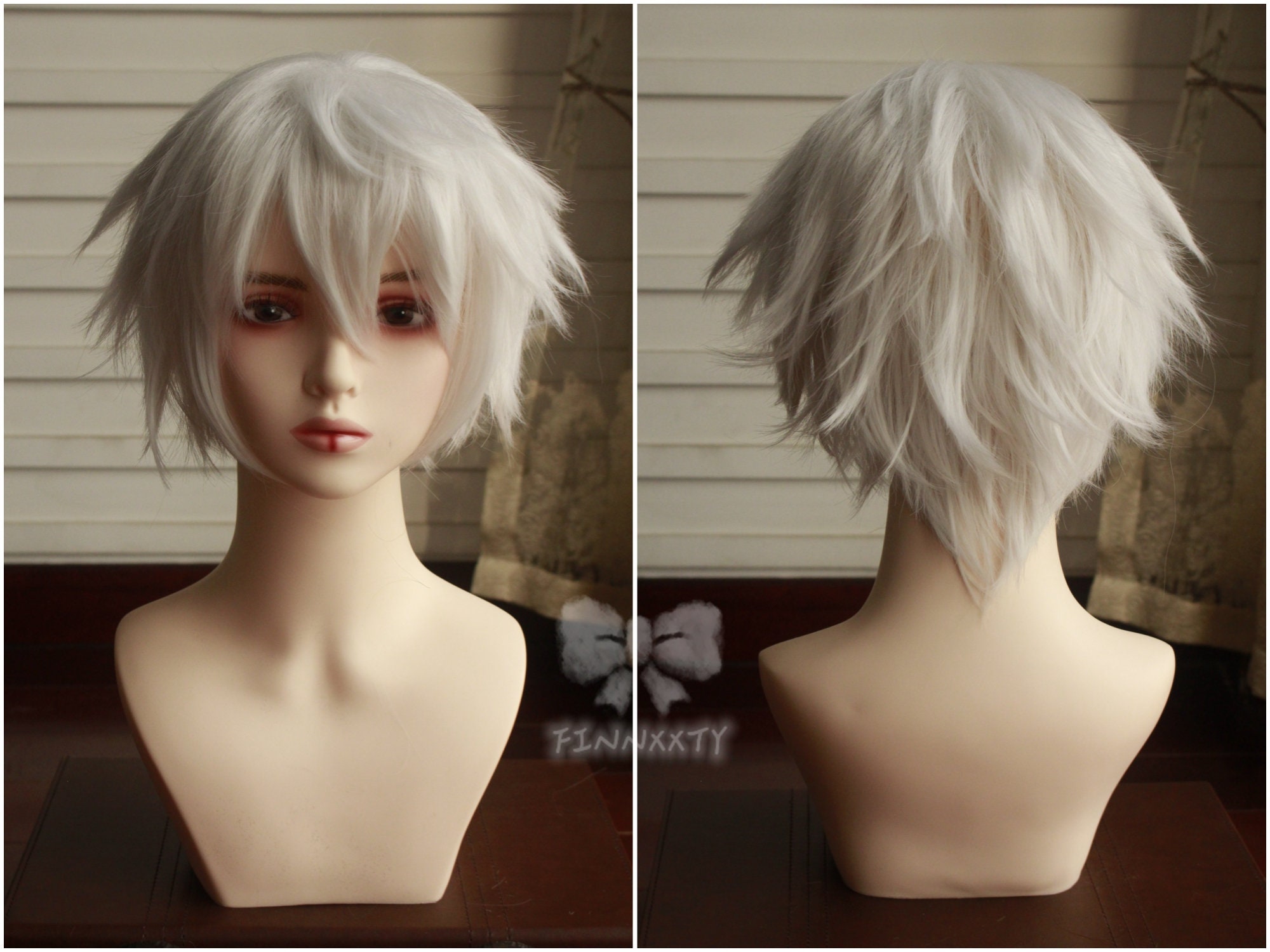 Toaru Majutsu No Index Accelerator Cosplay Wig For Man Boys 30cm Short  Straight Anime Wig Heat Resistant Synthetic Hair White 5  Fruugo IN