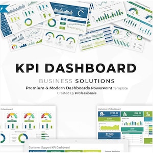 KeyBiz Insights : Comprehensive Business KPI Dashboard PowerPoint Template - Visualize, Analyze, and Excel - 100+ Editable Slides