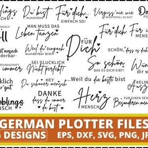 Duits plotterbestand bedankt, Best Friends-svg-bundel, Cricut-silhouet, favoriete persoon svg, leuk dat je bestaat - You're great svg