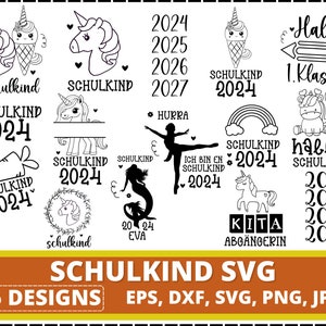 Schulkind Svg, Plotterdatei Einschulung Svg , Schulstart svg , Schulanfang Sprüche Svg , Plotterdatei Erste Klasse svg