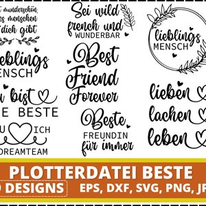 Plotterdatei Beste Freundin SVG, Beste Freunde SVG, Bundle, Freundschaft SVG, Schwester SVG, Freundschaft Zitate svg, Friends svg