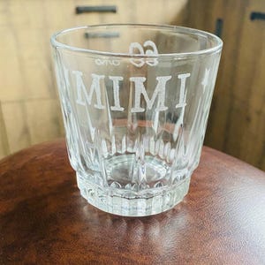 Engraved glasses