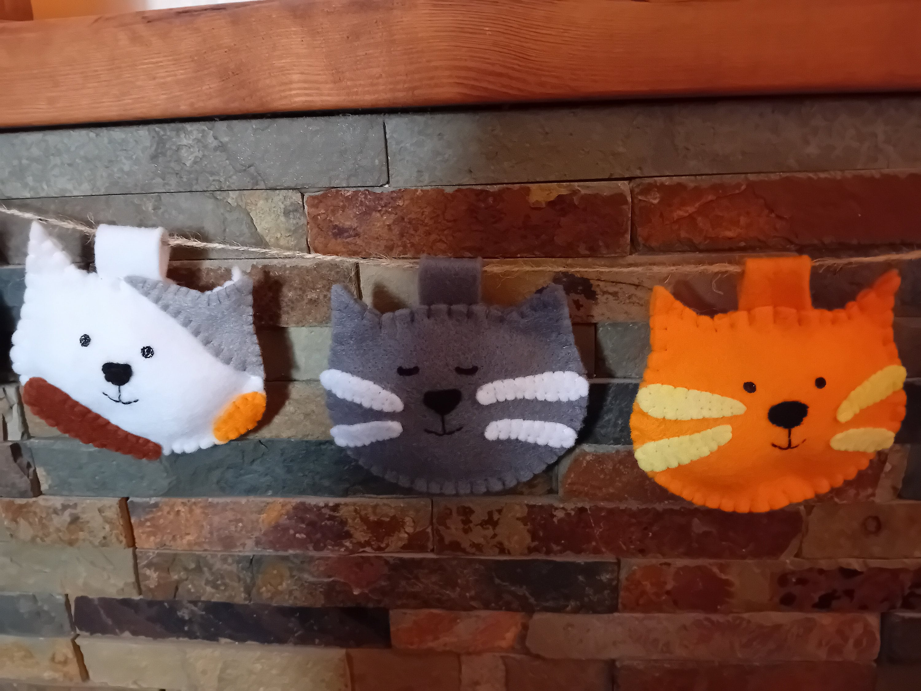 Cat Bunting, Cat Garland, Kitty Bunting, Kitty Garland, Cute Cat