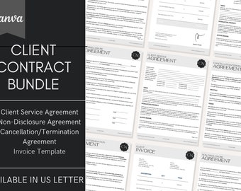 Interior Design Client Agreement With Terms of Service, Design Project ...