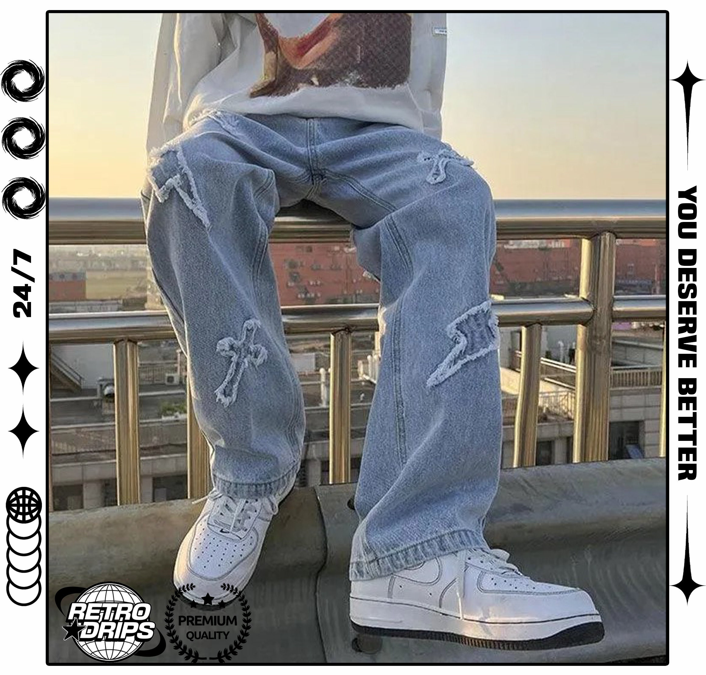 Baggy Pants Oversize - Etsy Canada