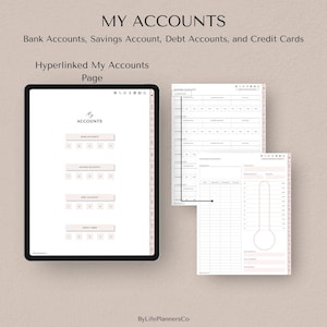 Digital Budget Planner for iPad, Goodnotes Finance Tracker Templates (Digital Download) image 10