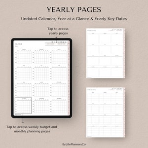 Digital Budget Planner for iPad, Goodnotes Finance Tracker Templates (Digital Download) image 5