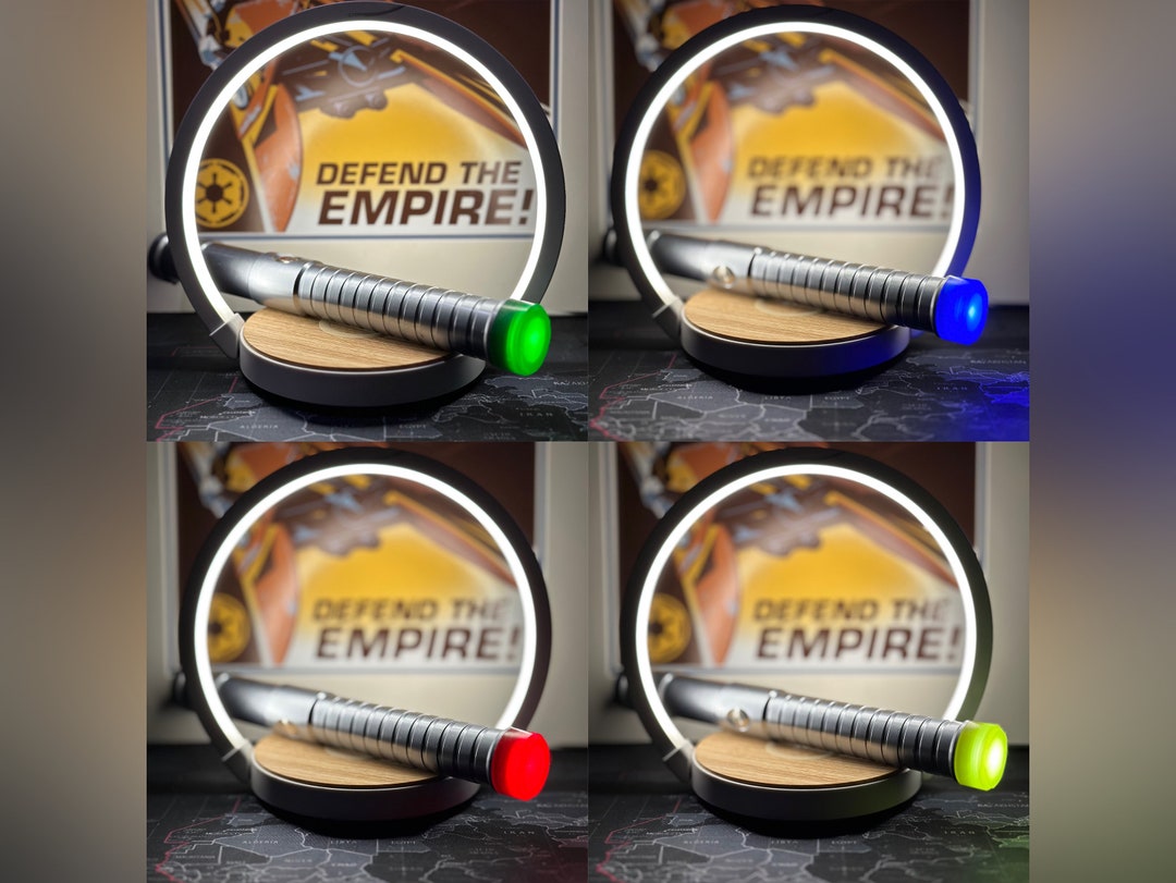 Illuminated Lightsaber Pommel for Saber From Elegant Weapon Etsy