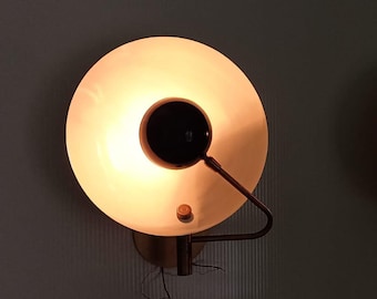 Mid Century Wall Sconce, Italian Brass Wall Light, Modern Wall sconce, Vanity Light Fixture, Bedroom, Living Room, Kitchen, Entryway Light