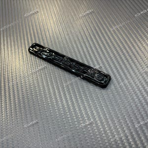 Audi Quattro Gloss Black Rear Boot Trunk Interior Emblem Badge Sticker For Audi
