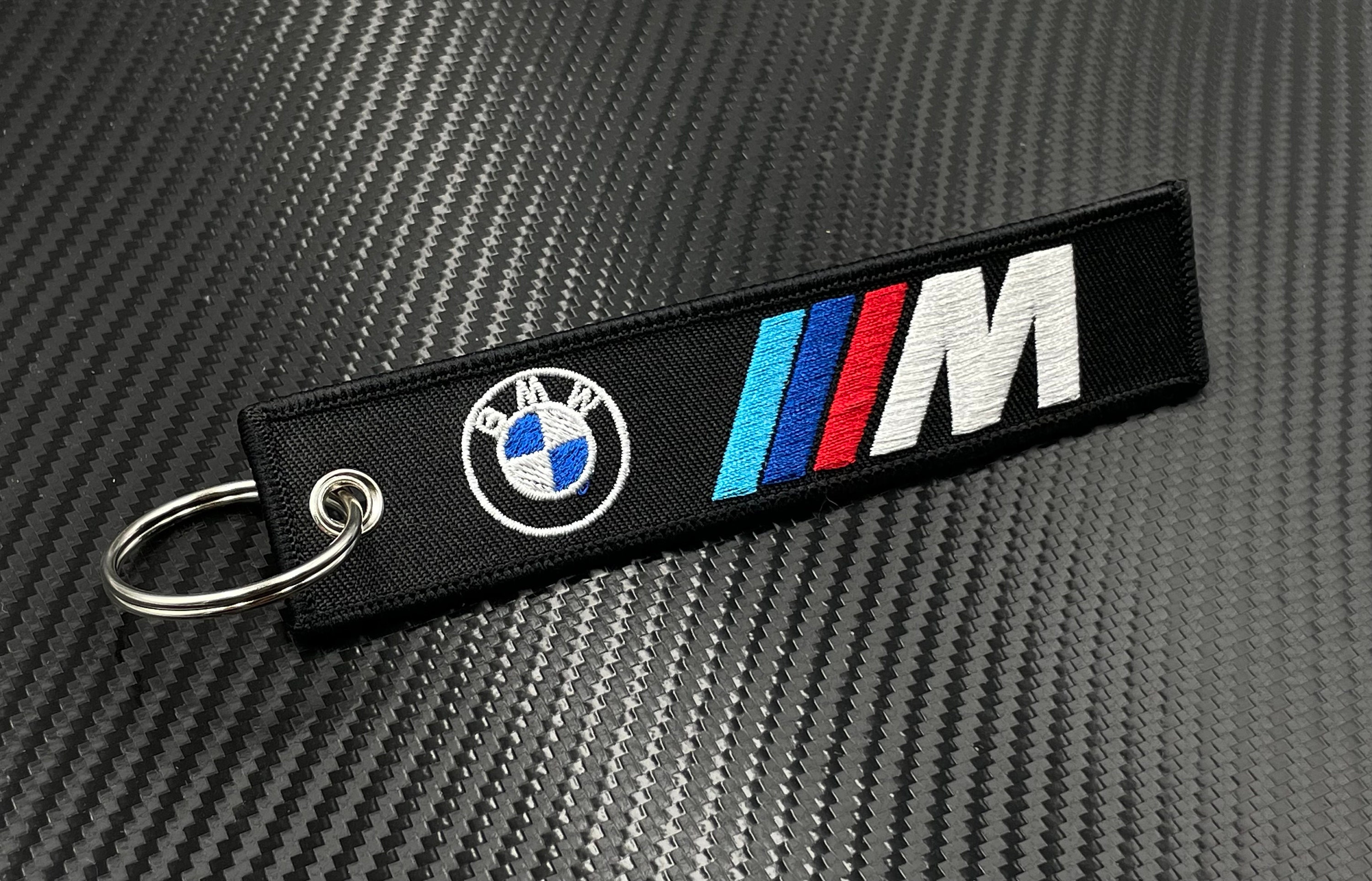 2 x BMW M Performance Aufkleber Türgriff Set Griff Schwarz in