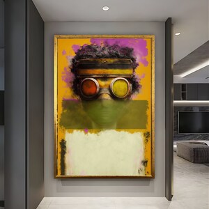 Mark Rothko Canvas Painting, Abstract Wall Art, Rothko Art, Abstract Canvas Wall Art, Luxury Wall Decor, Office Wall Art, Wall Art, Modern