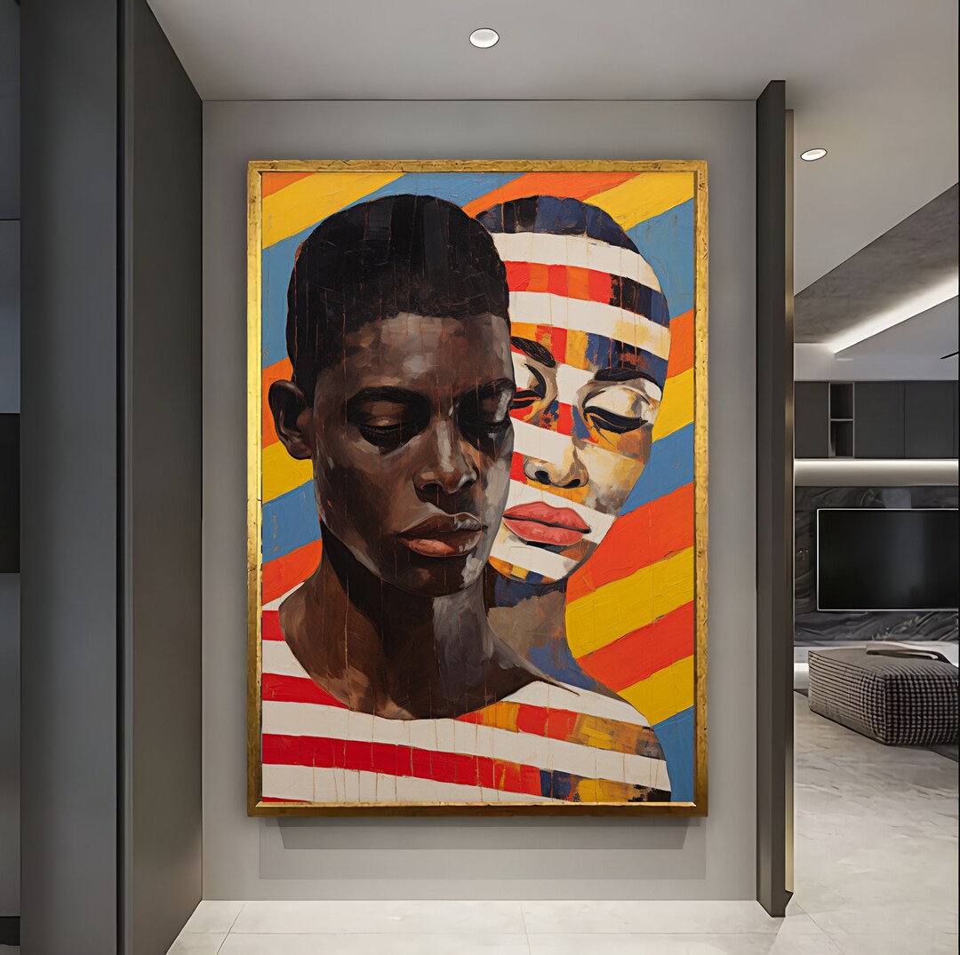Surrealism Wall Art Picasso Wall Art, Vibrant Colors Wall Art Pop ...