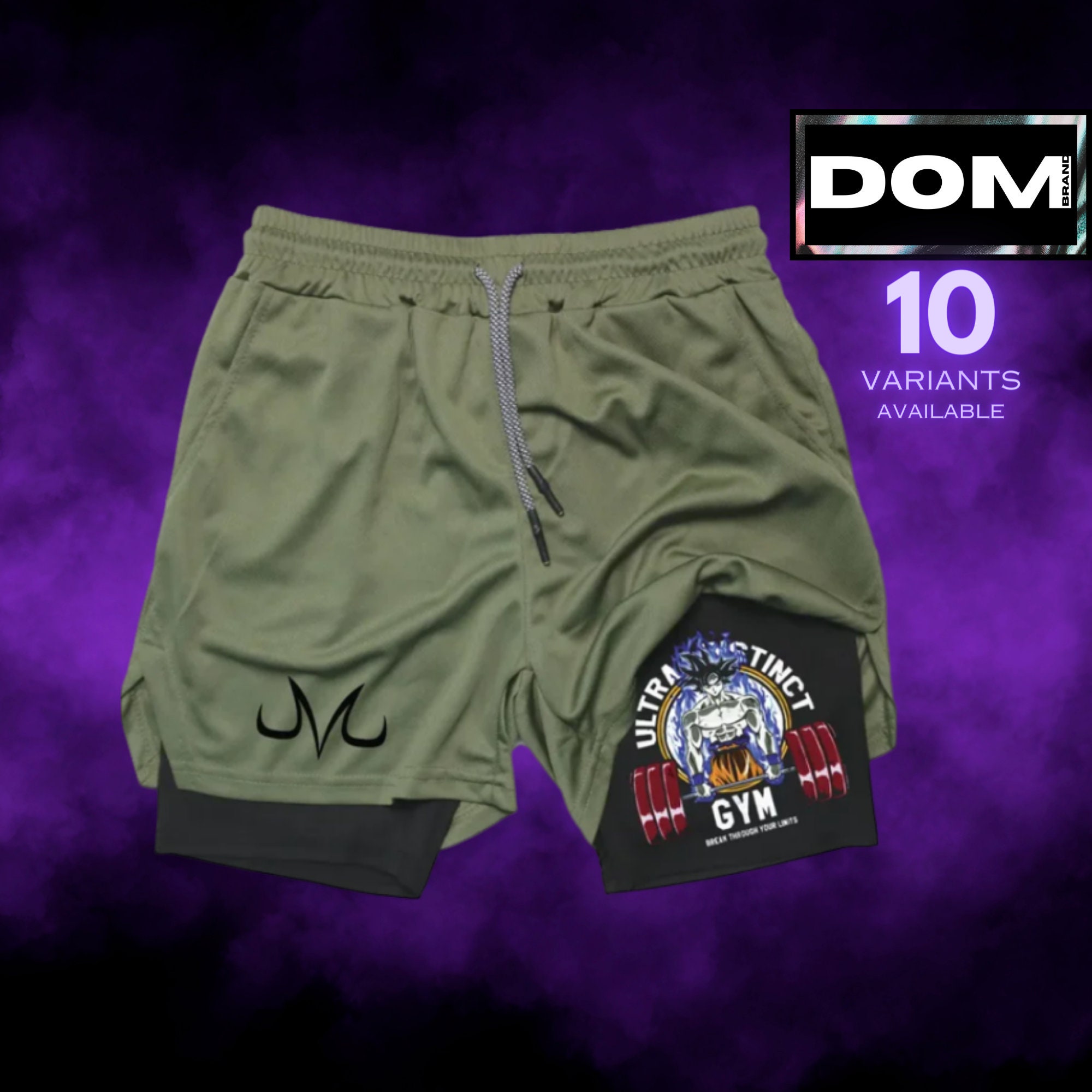 Purple Gym Shorts -  Canada