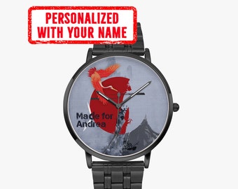 Personalised Watch Watches for Men Watches for Women Japanese Art Oriental