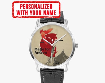 Personalised Watch Watches for Men Watches for Women Japanese Art Oriental