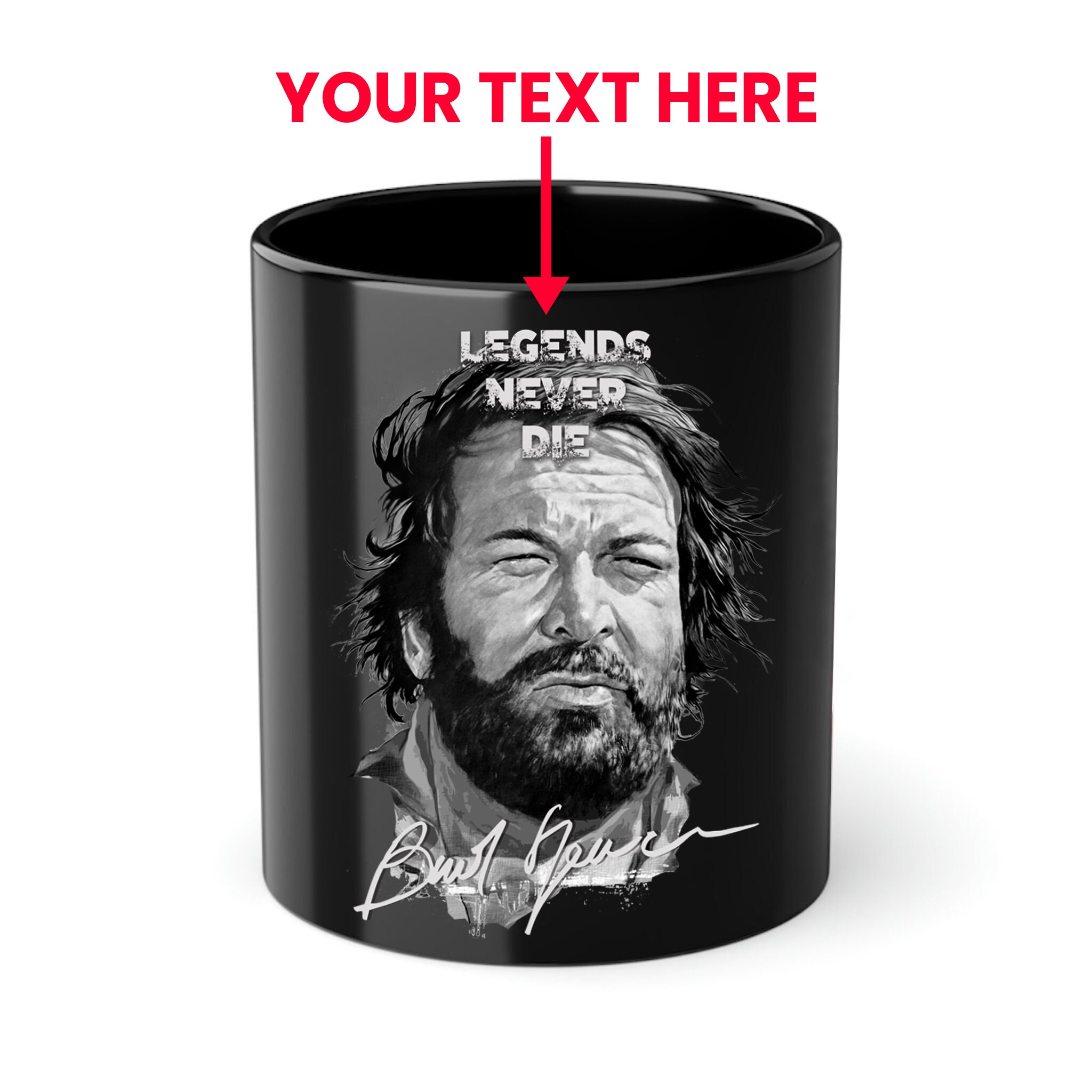 Bud Spencer Mug Bud Spencer Bild Bud Spencer Gift Bud Spencer