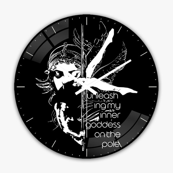 Pole Dance Wall Clock Pole Dance Gift Idea Pole Dance Wall Art Unique Gift