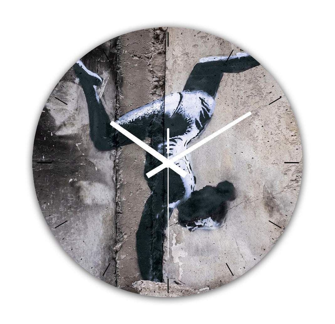 Banksy Clock - Etsy Australia