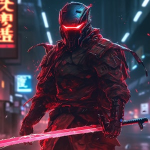 Freeriderfury Cyberpunk Held Krieger 2