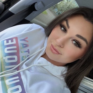 POSITIVITY HOODIE | Handmade Hoodie | Mental Health Hoodie | Unisex Slogan Hoodie | Stay Younique Be Yourself Printed Designer Hoodie