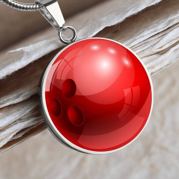 Bowling Necklace Etsy