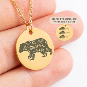 Nana bear necklace clearance