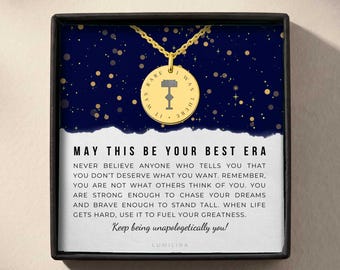 Personalized It Was Rare, I Was There Necklace: Gift for Friends and Daughters
