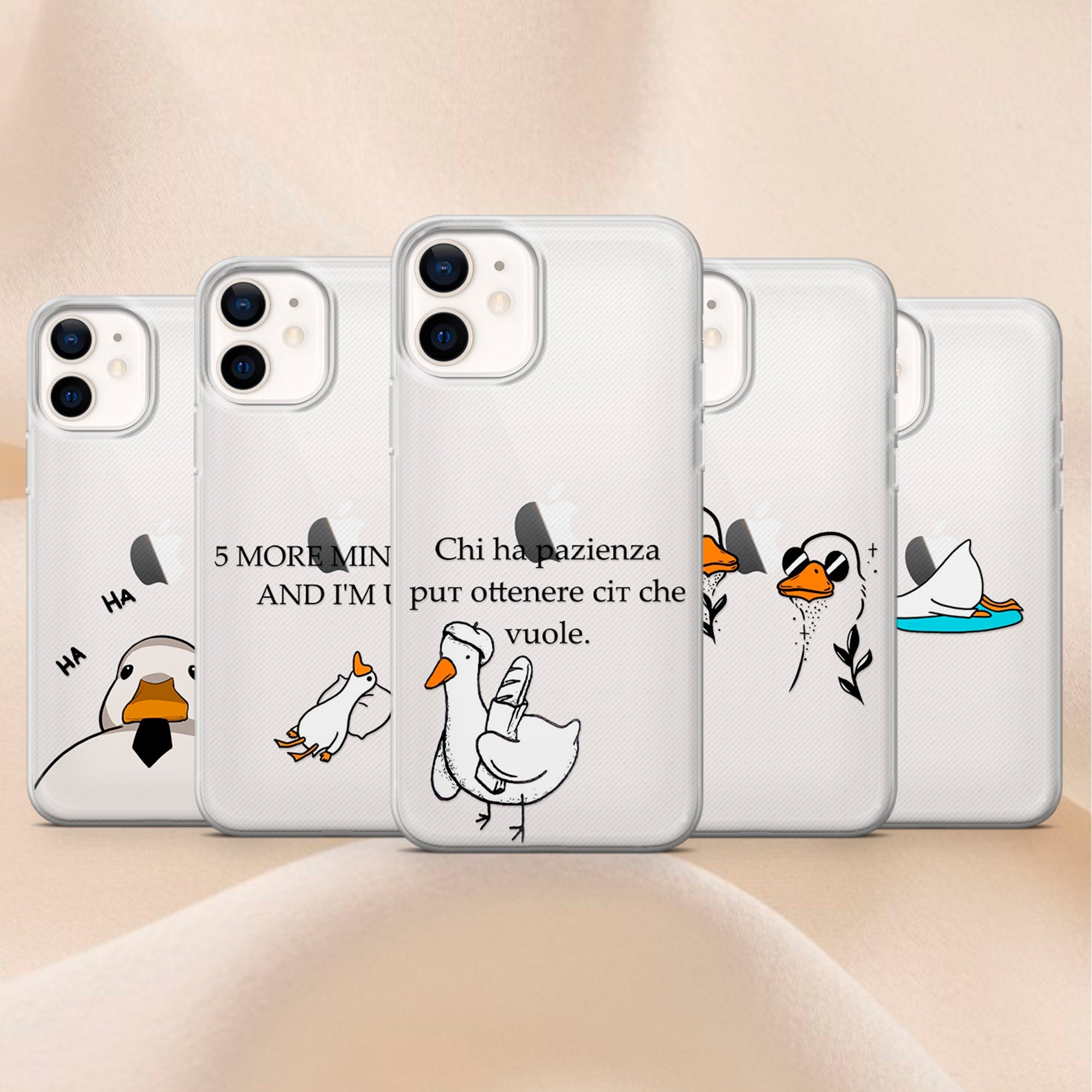 Untitled Goose Game Phone Case For Iphone 7 8 Plus X Xs Max Xr 11
