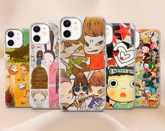 奈良美智 スマホケース 美的カバー iPhone 14、13、12、11 Pro、XR