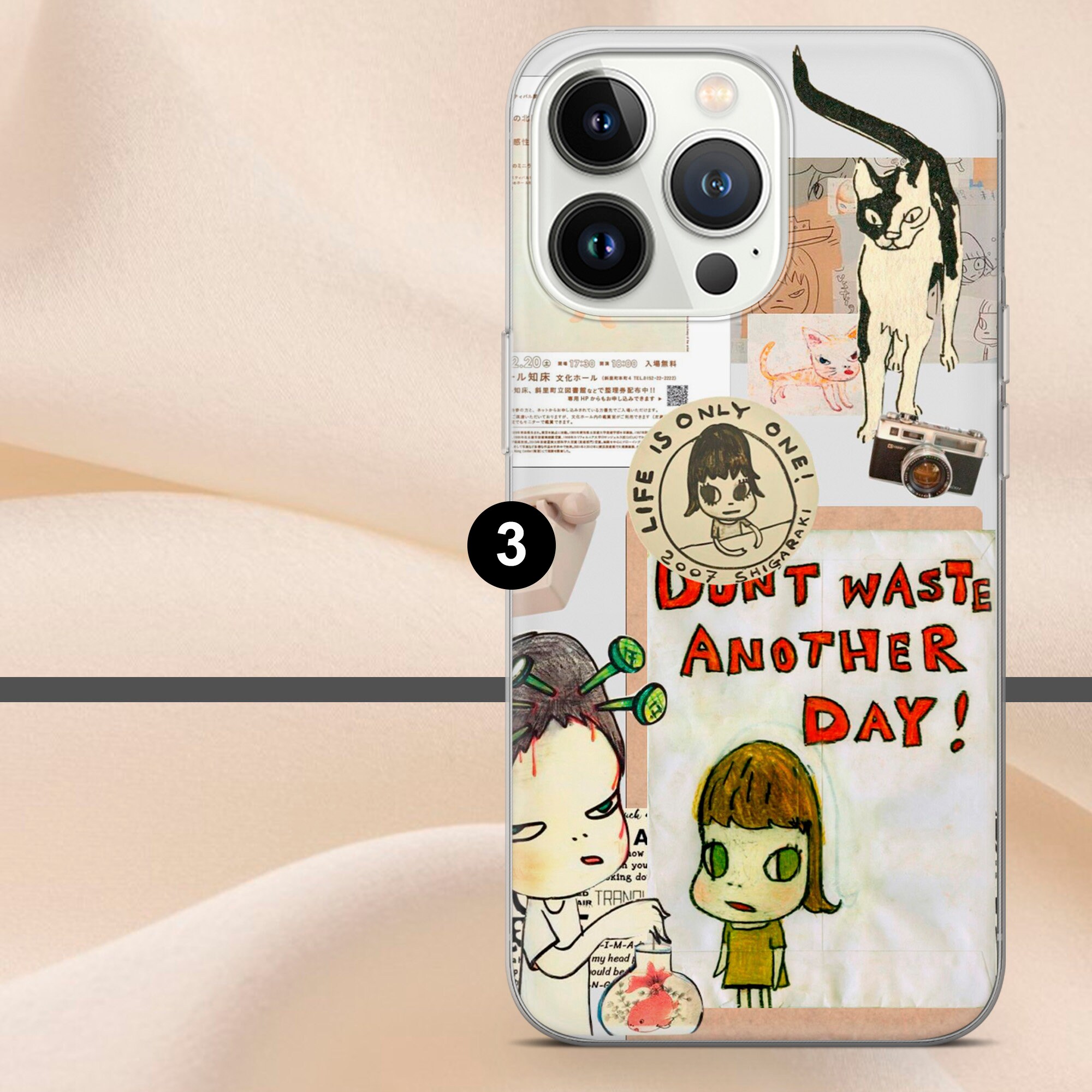 奈良美智 スマホケース 美的カバー iPhone 14、13、12、11 Pro、XR