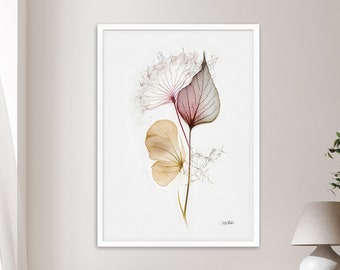 Farmhouse Poster Unframed Print Poster Botanical Home Decor Gift art prints flower living room Poster Modern Home Artwork Decoration