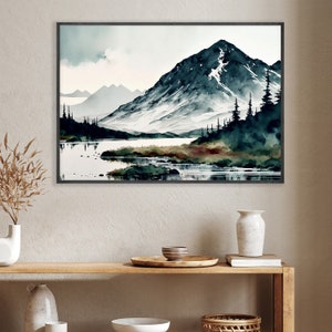 Scottish Highlands Wall Art, Unframed Print, Home Decor, Living Room Poster Gift Poster, Landscape Print Art, Highlands of Scotland