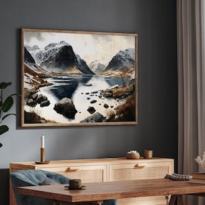 Norway&#39;s Fjords: A Tribute to the Untouched Nature of Scandinavia, Art Print by Norway&#39;s Beauty