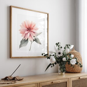 Estampados de flores Sala de estar | Pósters para habitaciones infantiles | decoración botánica | Póster de flores vintage | Pósteres de A4 a 70x70cm