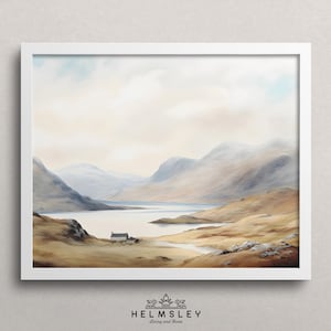 Stampe d'arte delle Highlands scozzesi in autunno - un'atmosfera speciale per la tua casa - un regalo incantevole