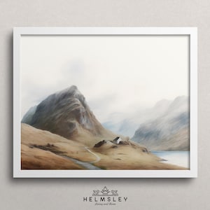 Scottish High Lands in Autumn: Art Print Set - A unique gift from nature, Highlands of Scotland