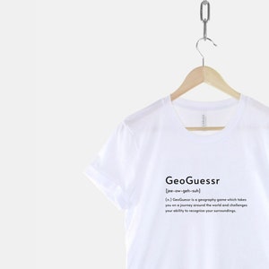 Geoguessr Definition Unisex t-shirt