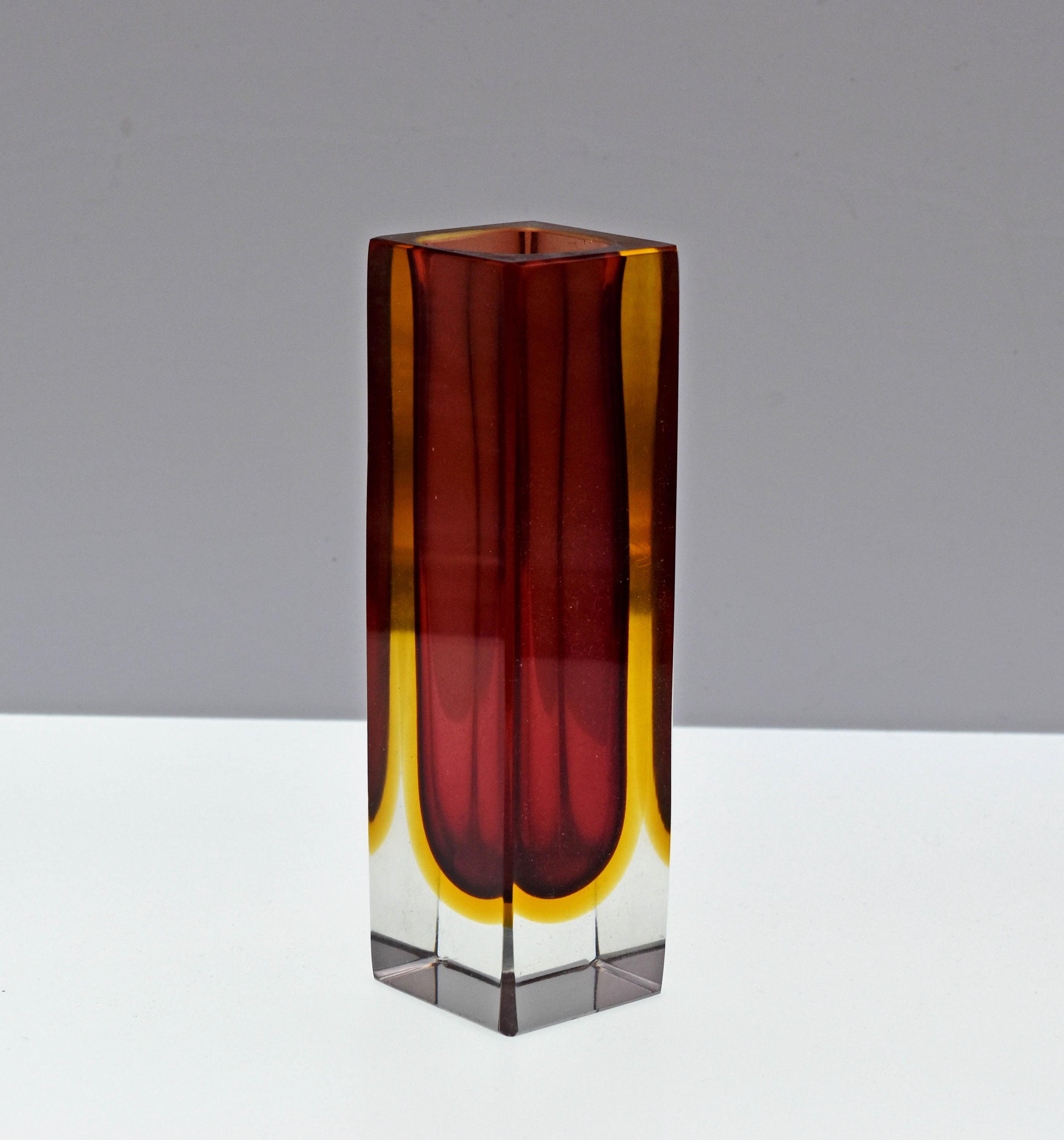 Murano sommerso vase - Etsy 日本