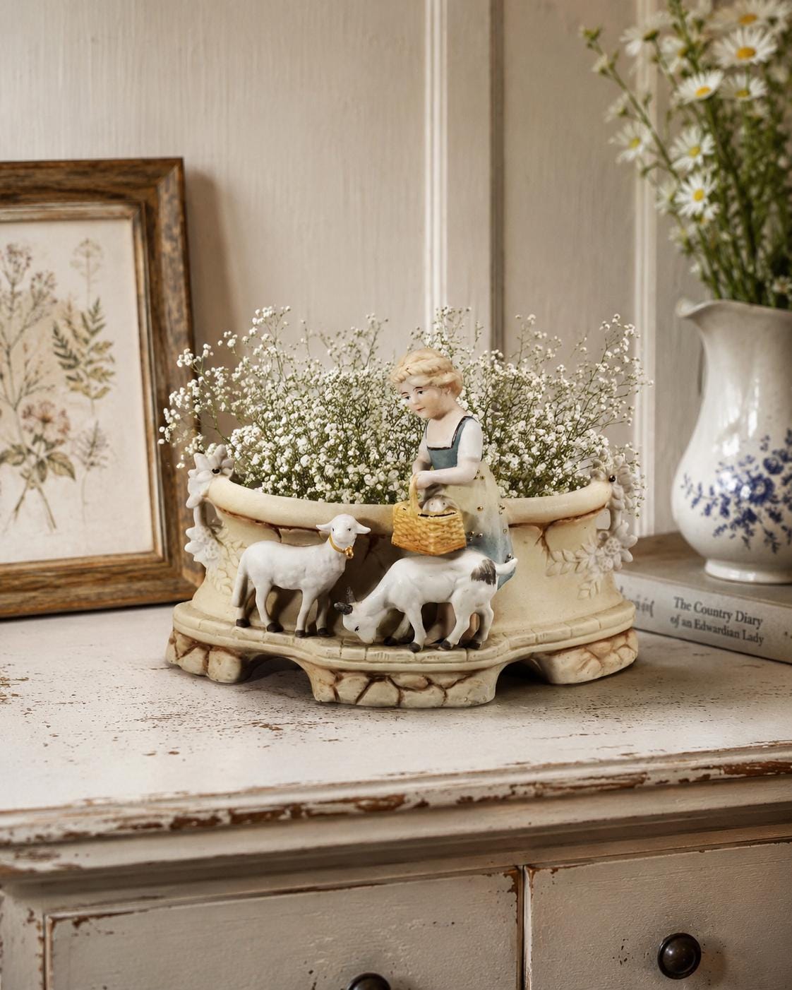 Vintage Goat Planter - Etsy